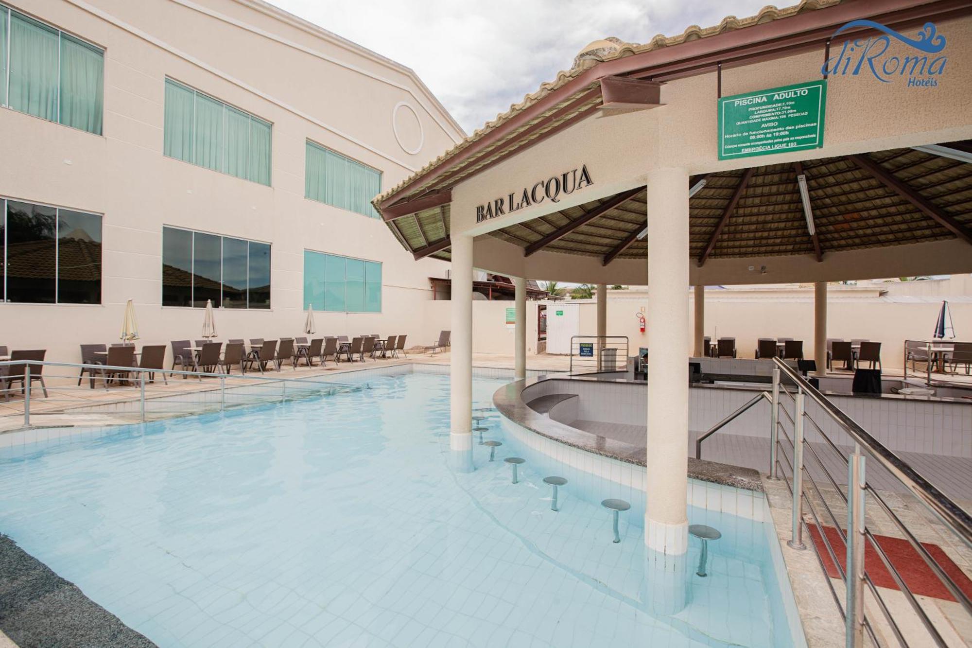 Di Roma Lacqua Caldas Novas Park 24H, Com Roupas De Cama E Banho 外观 照片