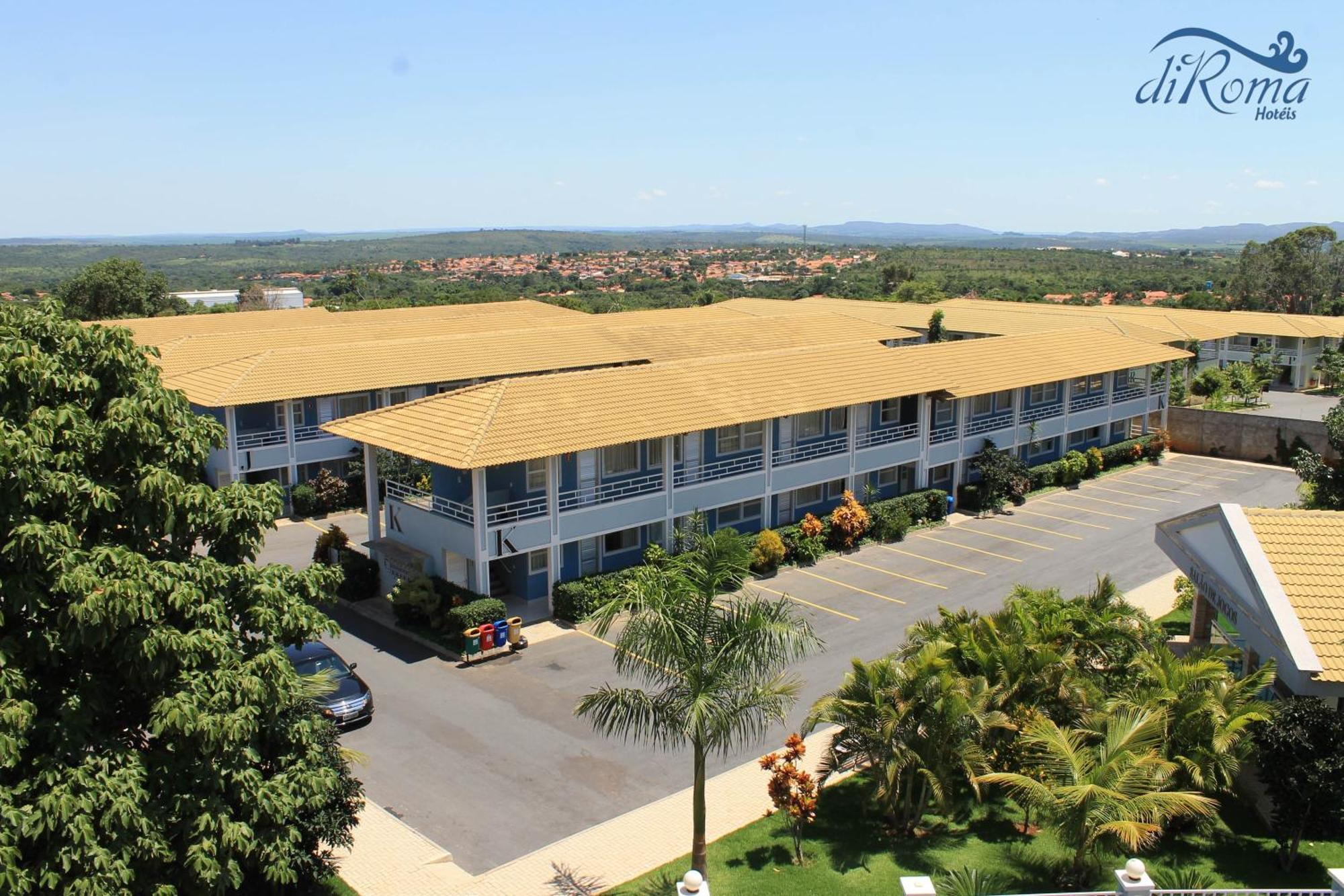 Di Roma Lacqua Caldas Novas Park 24H, Com Roupas De Cama E Banho 外观 照片