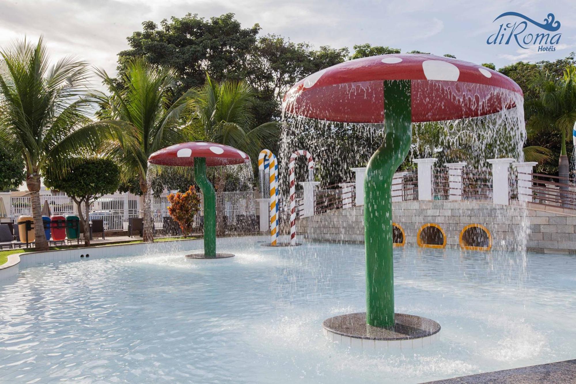 Di Roma Lacqua Caldas Novas Park 24H, Com Roupas De Cama E Banho 外观 照片